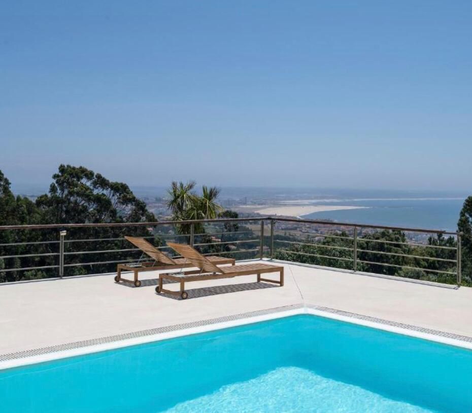 La maison : piscine et vue sur l'océan à Figueira da Foz