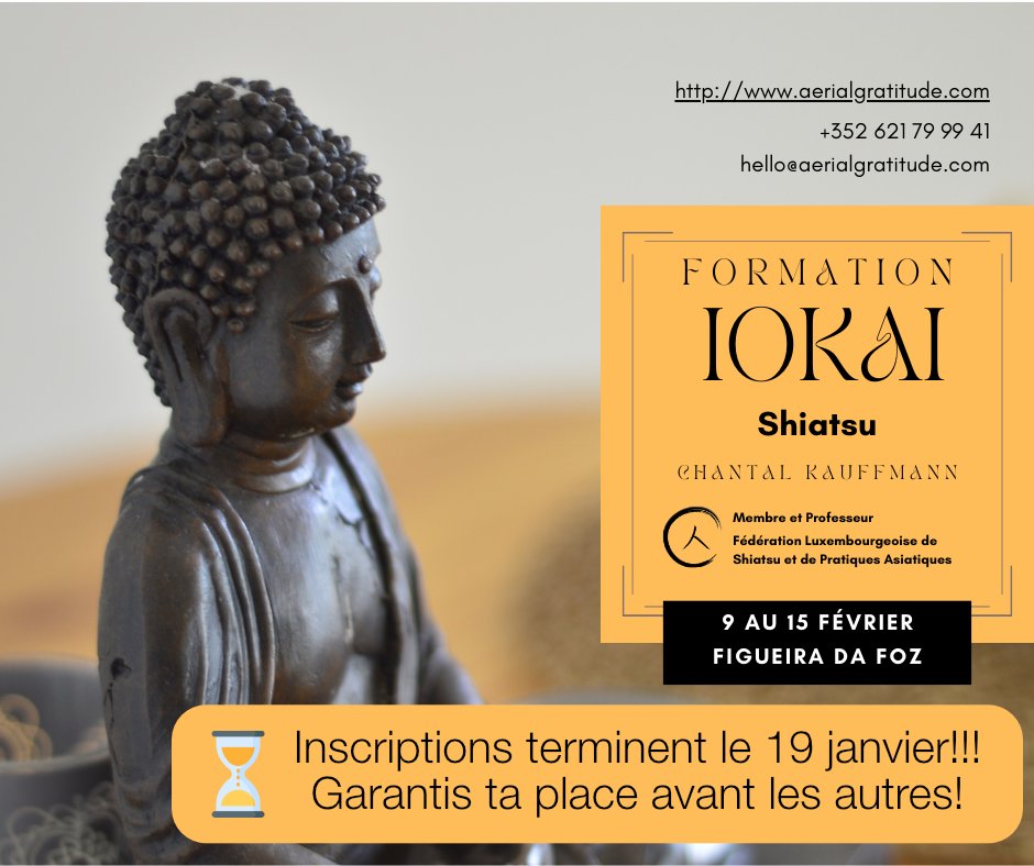 Formation Shiatsu 2025 fin inscriptions